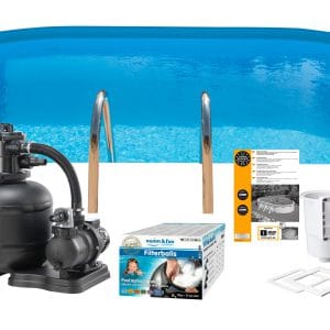 Pool basic inground djup 120cm