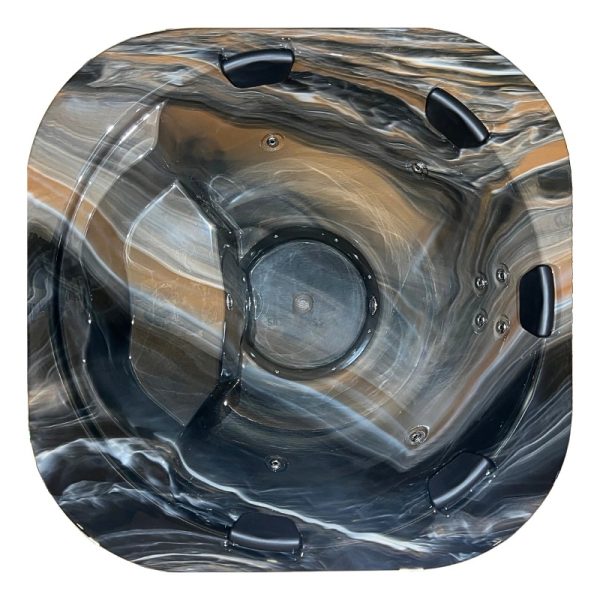 Badtunna Marble med integrerad kamin - Bild 3